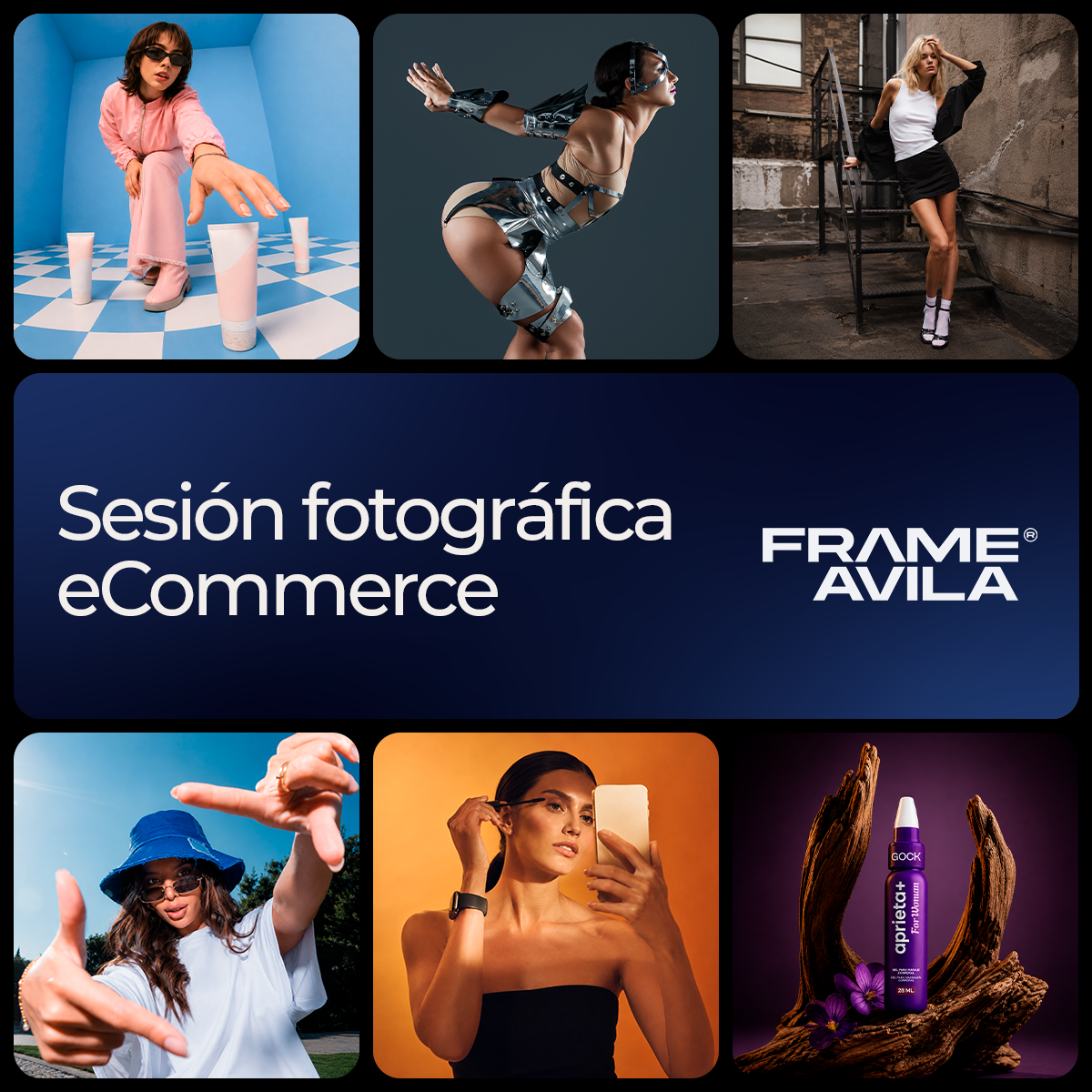 Sesión fotográfica eCommerce