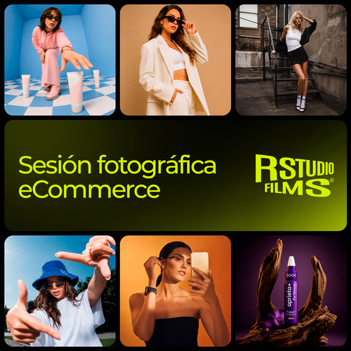 Sesión fotográfica eCommerce